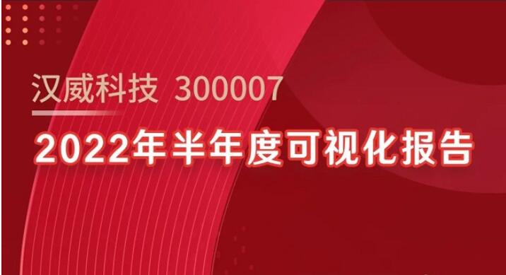 一图读懂汉威科技2022年半年报